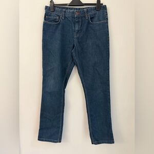 Toad & Co wingman lean fit  Jeans Mens 32x30, Organic blend Cotton Stretch B744